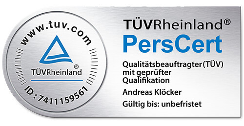 TÜV zertifiziert Auditor