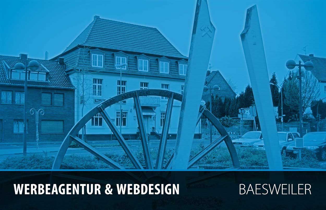 Werbung und Webdesign für Baesweiler